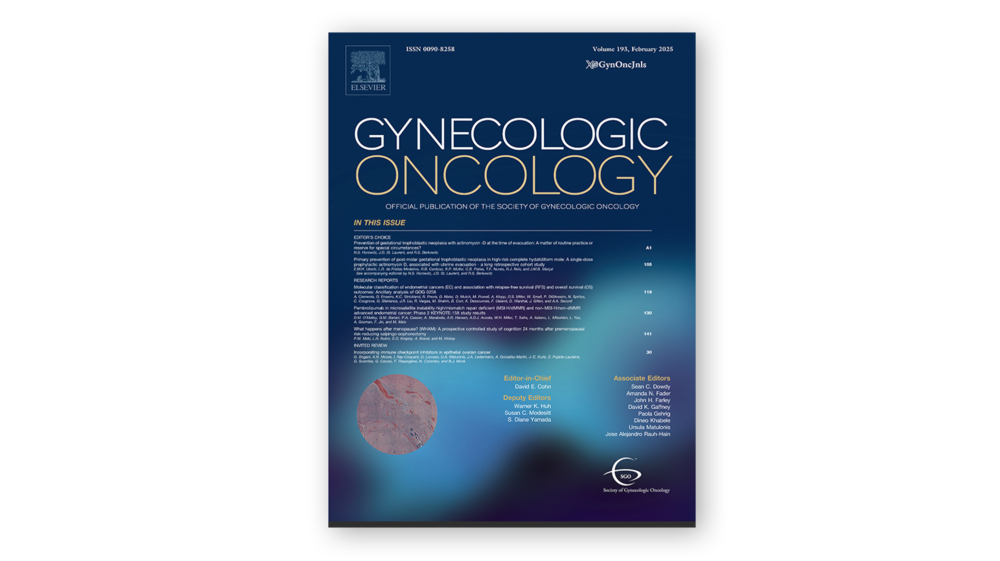 View the current issue of Gynecologic Oncology