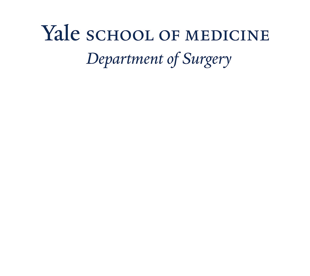 Chief, Division of Otolaryngology – Yale University | New Haven, Connecticut