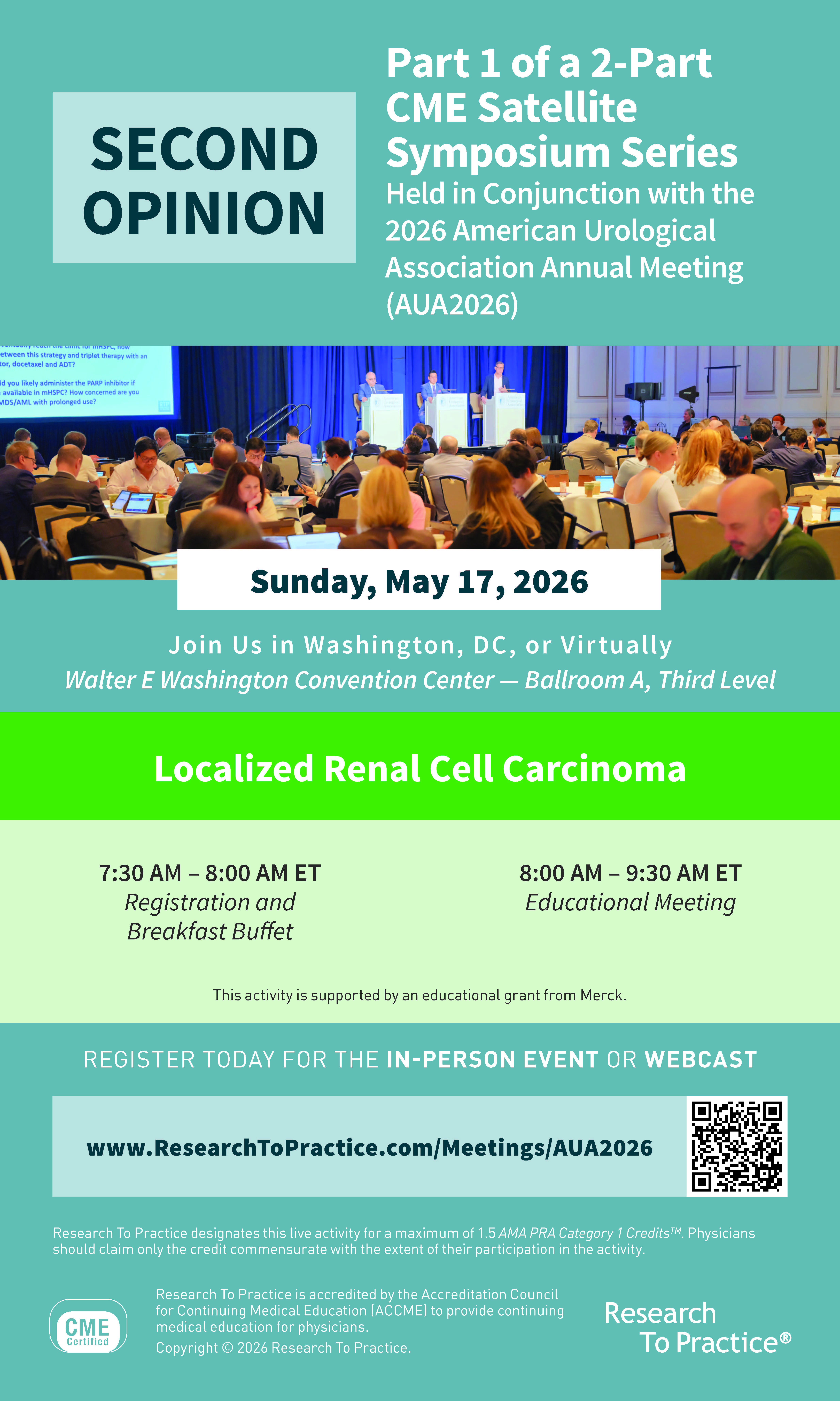 Join us for a Comprehensive & Interactive Educational Experience on Renal Cell Carcinoma (RCC)